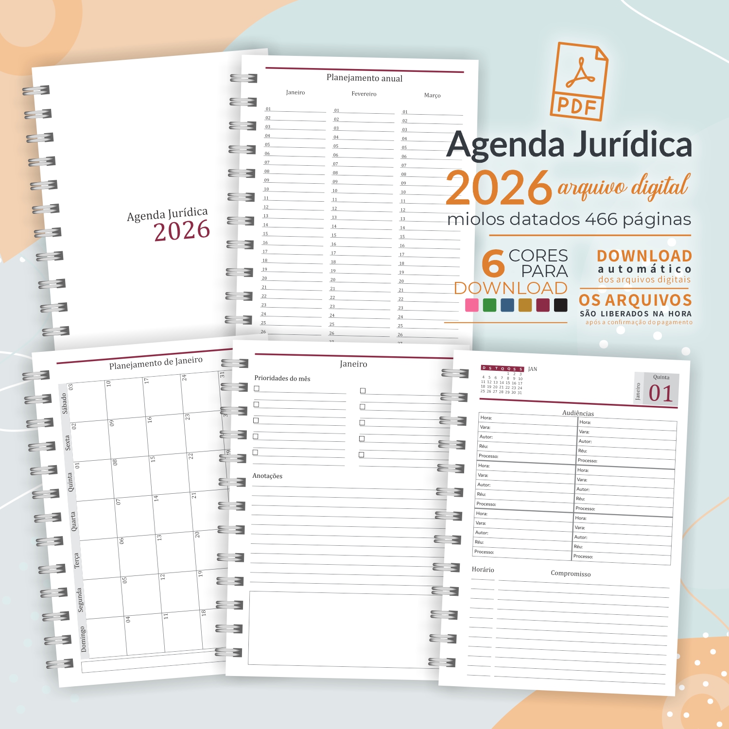 Mockup Agenda Jurídica 2026 01