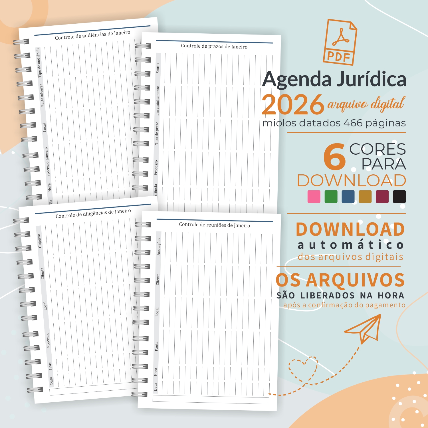 Mockup Agenda Jurídica 2026 06